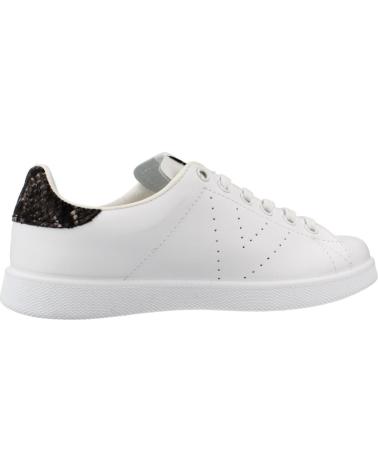 VICTORIA ZAPATILLAS 1125104 BLANCAS CON DETALLE NEGRO NEGR