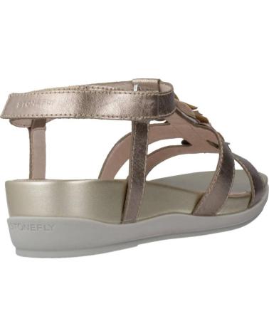 STONEFLY SANDALIAS EVE 21 LAMINATED LTH ORO Z00