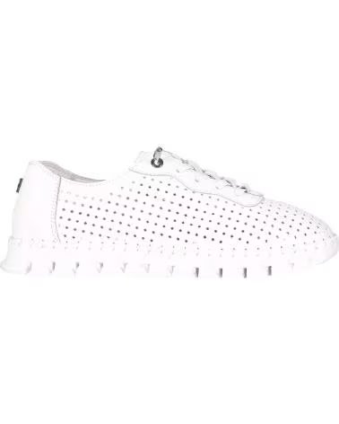 CHIKA10 SNEAKERS RE FLORES TRAFORATE BIANCO BLANCO