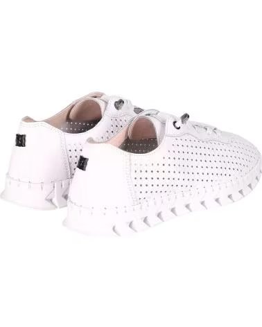 CHIKA10 SNEAKERS RE FLORES TRAFORATE BIANCO BLANCO