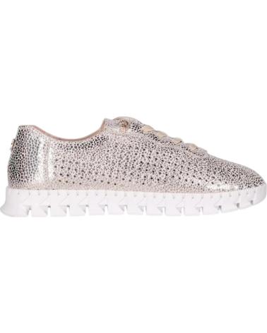 CHIKA10 ZAPATILLAS DEPORTIVAS RE FLORES ORO