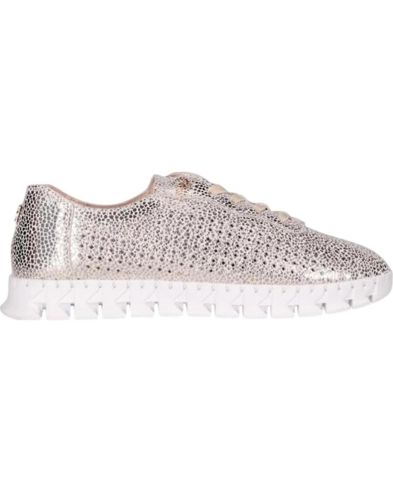 CHIKA10 ZAPATILLAS DEPORTIVAS RE FLORES ORO