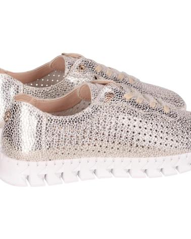 CHIKA10 ZAPATILLAS DEPORTIVAS RE FLORES ORO