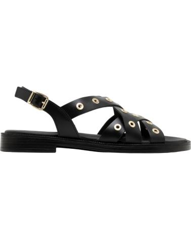 PORRONET SANDALIA 3234 CON OJALES NEGRO