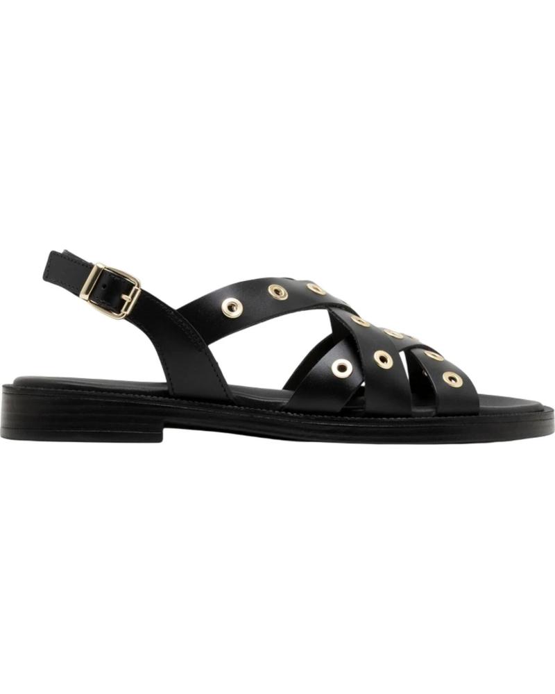 PORRONET SANDALIA 3234 CON OJALES NEGRO