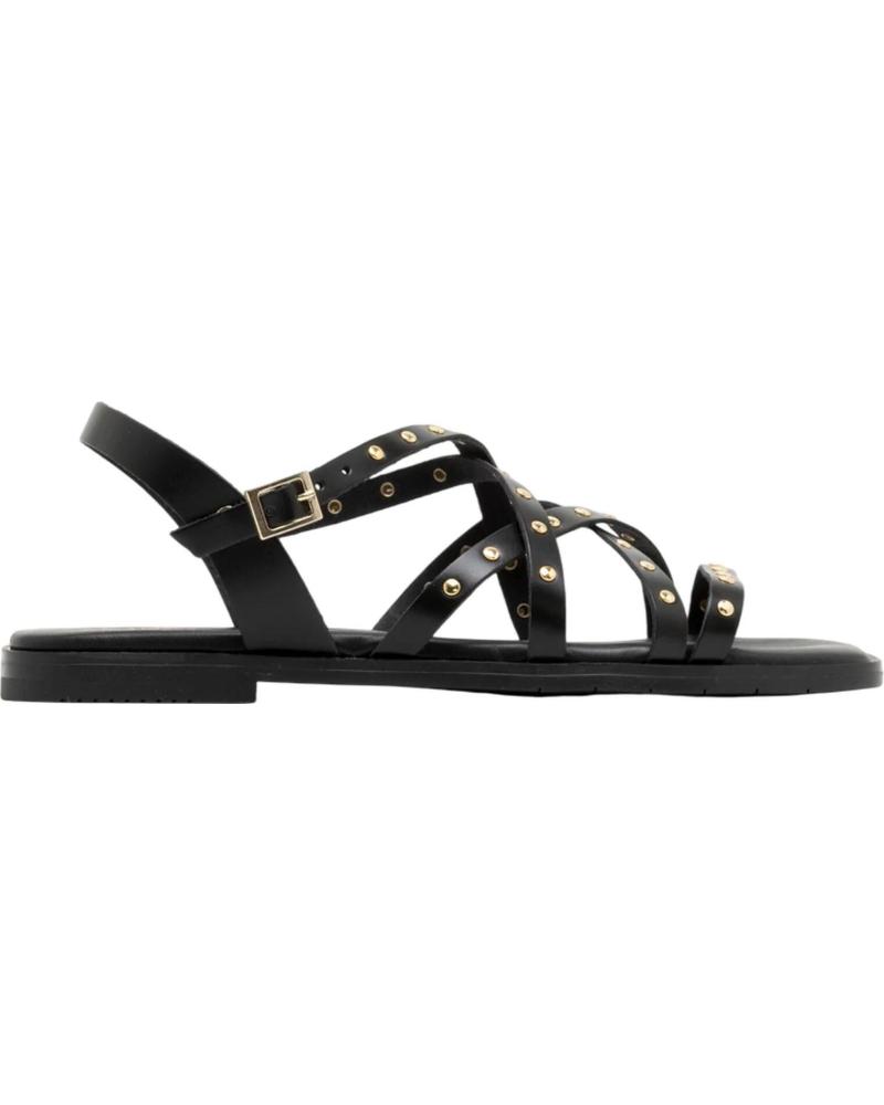PORRONET SANDALIAS PLANAS 3223 CON TACHUELAS MARRóN