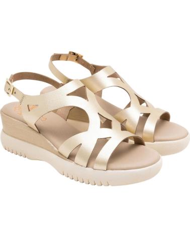 PORRONET SANDALIA 3267 TAUPE CON CUÑA