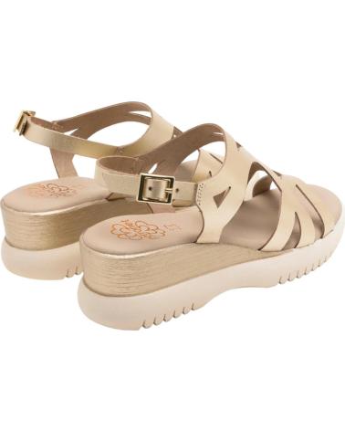 PORRONET SANDALIA 3267 TAUPE CON CUÑA