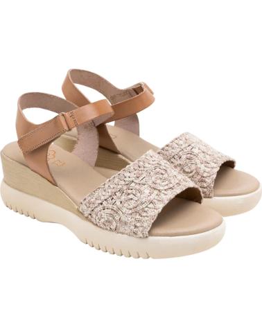 PORRONET SANDALIA 3266 TAUPE CUÑA