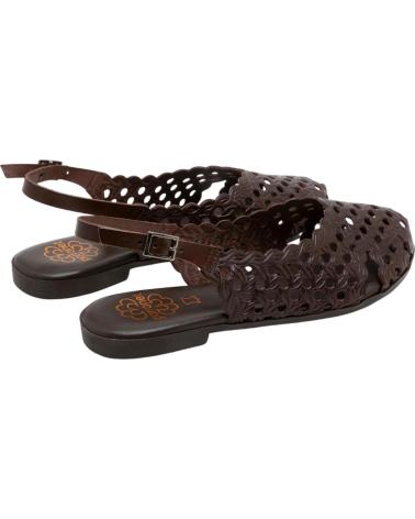 PORRONET SANDALIA 3203 ORO ESTILO TROQUELADO