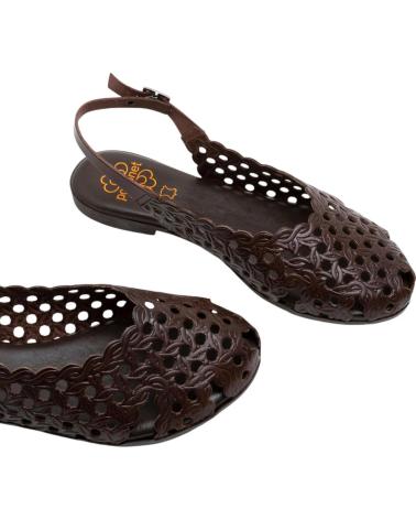 PORRONET SANDALIA 3203 ORO ESTILO TROQUELADO