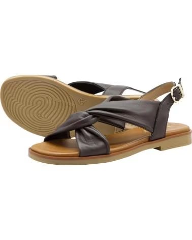 LINCE SANDALIA BONTRE 42751 EN PIEL MARRÓN
