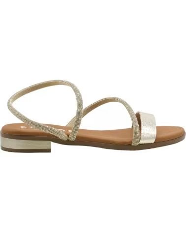 OH MY SANDALS SANDÁLIAS RASAS 5861 OURO ORO