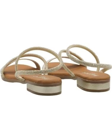 OH MY SANDALS SANDÁLIAS RASAS 5861 OURO ORO