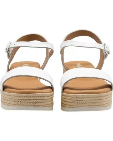 OH MY SANDALS SANDÁLIAS COM PLATAFORMA E ACABAMENTO BRANCO BLANCO
