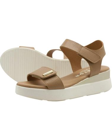 OH MY SANDALS SANDALIAS 5965 TAUPE CON PLATAFORMA