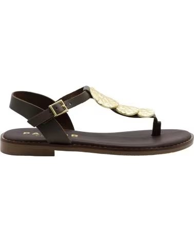 OH MY SANDALS SANDALIAS 5848 CON ADORNO METÁLICO MARRóN