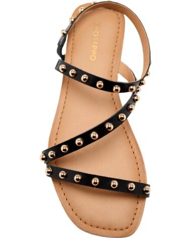 GIOSEPPO SANDALIAS GIOS 75077-P CON TACHUELAS NEGRO
