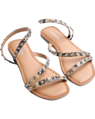 GIOSEPPO SANDALIAS GIOS 79123-P CON TACHUELAS BEIGE