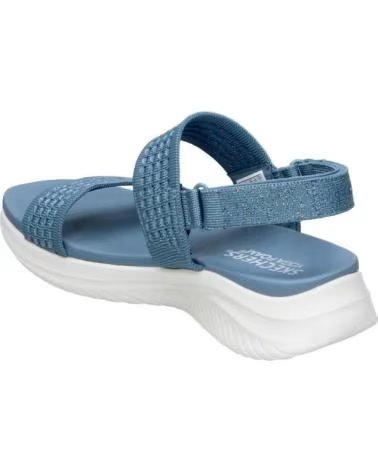 SKECHERS SANDALIAS ULTRA FLEX 3 0 SANDAL - ALL ABOUT U EN AZUL PARA MUJER SLATE KNIT