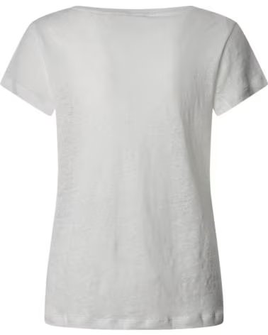 PEPE JEANS CAMISETA PL506048 CUELLO EN V BLANCO
