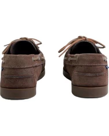 SILBON ZAPATILLAS ZAPATO SPORT NAUTICO EN PARA HOMBRE MARRON