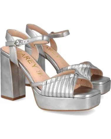AZAREY ZAPATOS DE TACON 494K912 EN PLATEADO PARA MUJER PLATA