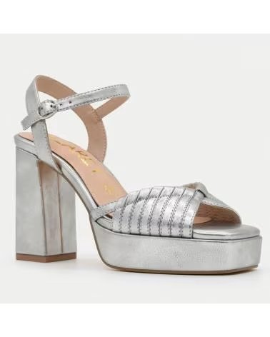 AZAREY ZAPATOS DE TACON 494K912 EN PLATEADO PARA MUJER PLATA