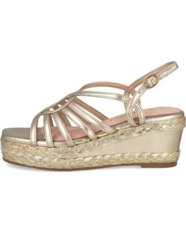 AZAREY CUNAS DE ESPARTO 494L862 EN DORADO PARA MUJER ORO