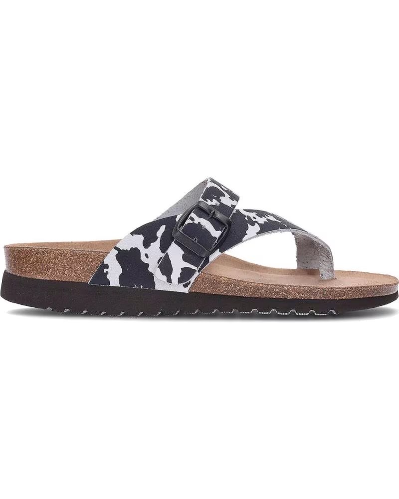 INTERBIOS SANDALI 7119MM CON STAMPA ANIMALIER VACANEGRO