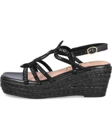 AZAREY CUNAS DE ESPARTO 494L325 EN PARA MUJER NEGRO