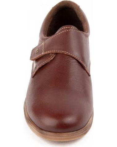PURAPIEL SAPATOS ANILA EM COURO CASTANHO BROWN