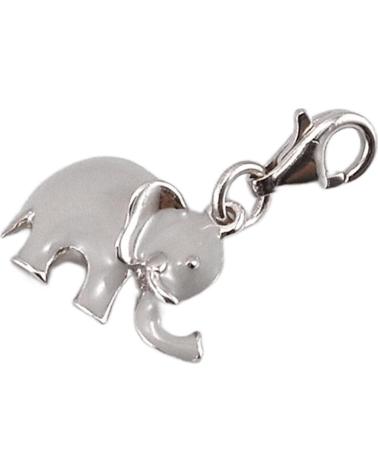 MINOPLATA COLGANTE ELEFANTE EN PLATA CON ESMALTE
