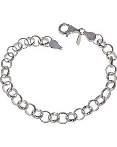 MINOPLATA BRACCIALE IN ARGENTO STERLING ROLO PER CHARMS