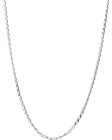 MINOPLATA CADENA DE PLATA DE LEY RODIADA 040 - 40 CM