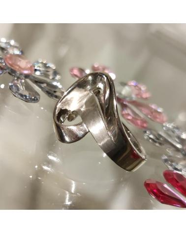 MINOPLATA ANILLO DE PLATA RODIADA CON ACABADO BRILLO Y SATINADO
