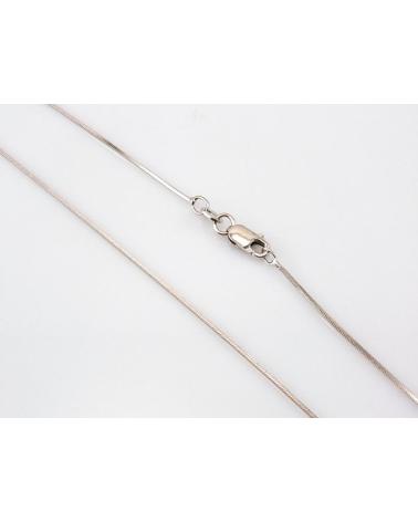 MINOPLATA CADENA CUADRADA EN PLATA DE LEY 40 CM