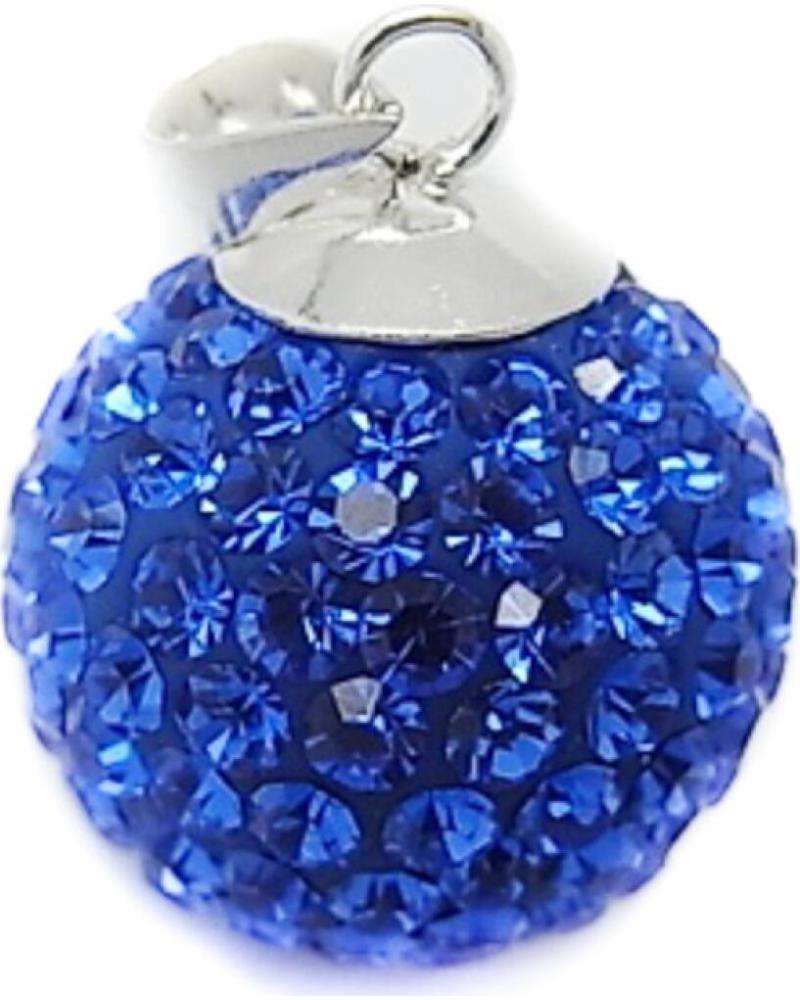 MINOPLATA LLAMADOR DE ÁNGELES CON CRISTALES AZULES 20 MM