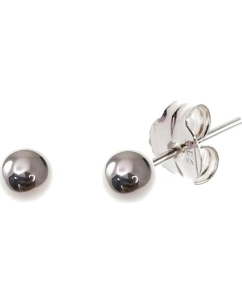 MINOPLATA ORECCHINI A SFERA 5 MM IN ARGENTO STERLING