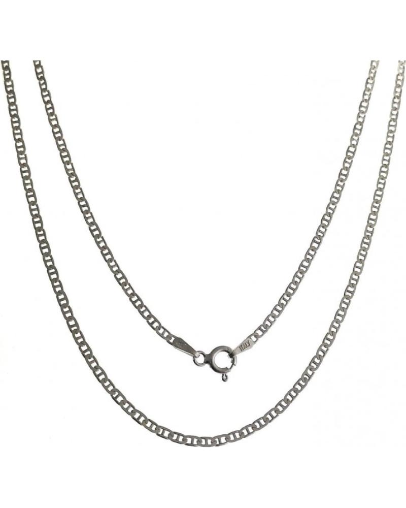 MINOPLATA CADENA MARINA 40 CM EN PLATA DE LEY 925