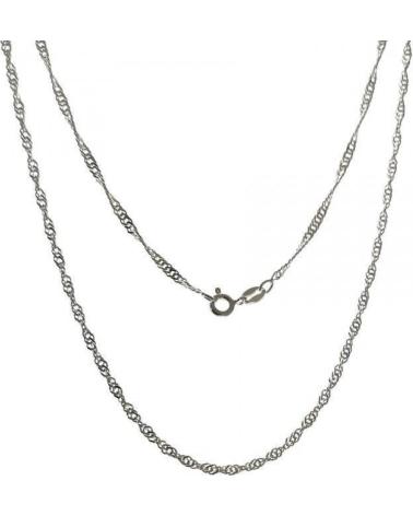 MINOPLATA CADENA SINGAPUR EN PLATA DE LEY 925 DE 40 CM