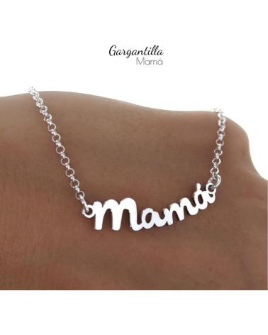 MINOPLATA GARGANTILLA MAMÁ EN PLATA DE LEY