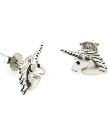 MINOPLATA PENDIENTES UNICORNIO DE PLATA DE LEY