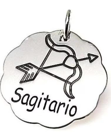 MINOPLATA COLGANTE SIGNO ZODIACO SAGITARIO EN PLATA DE LEY