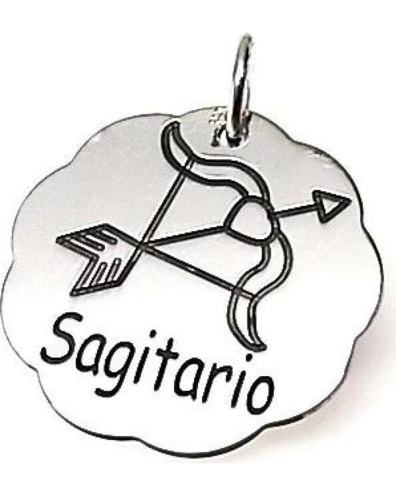 MINOPLATA COLGANTE SIGNO ZODIACO SAGITARIO EN PLATA DE LEY