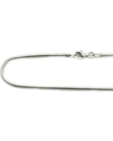 MINOPLATA CADENA COLA DE TOPO DE PLATA DE LEY 60 CM 1 8 MM
