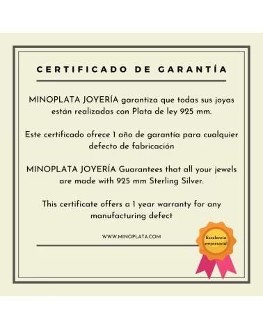 MINOPLATA CRUZ DE CARAVACA GRANDE DE PLATA DE LEY 40 MM