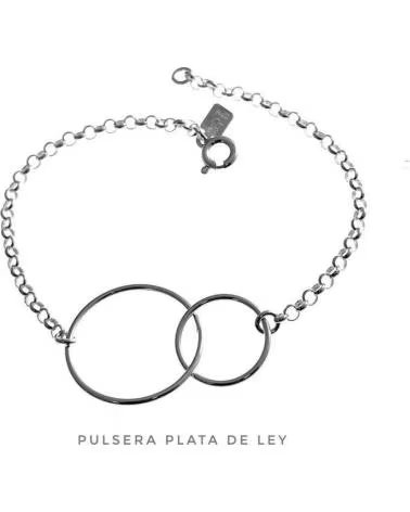 MINOPLATA PULSERA KARMA DOBLE DE PLATA DE LEY