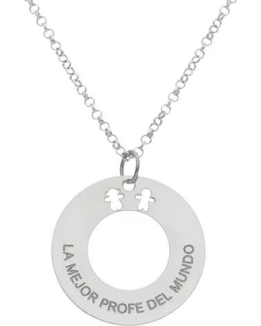 MINOPLATA GARGANTILLA NINOS TEXTO PERSONALIZADO DE PLATA DE LEY 22 MM