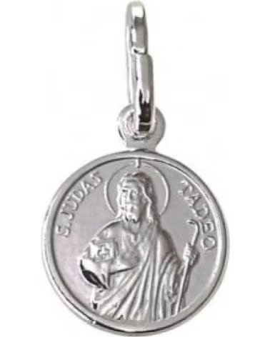 MINOPLATA MEDALLA SAN JUDAS TADEO DE PLATA DE LEY 925 10MM